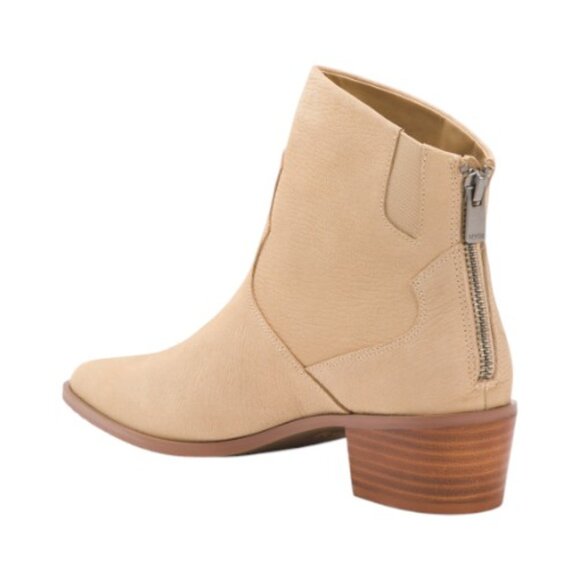 NYDJ Leather Back Zip Booties - Picture 2 of 2